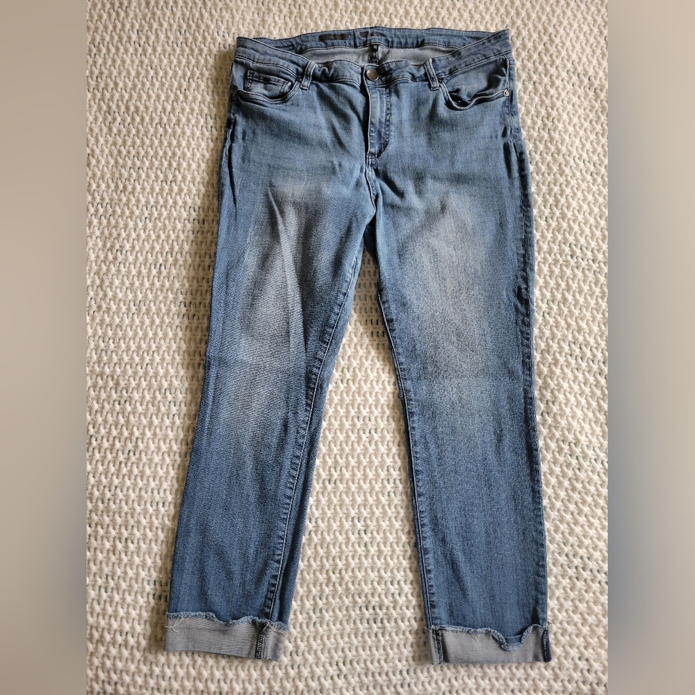 Kut from the Kloth Indigo Boyfriend Jeans - Picture 5 of 12